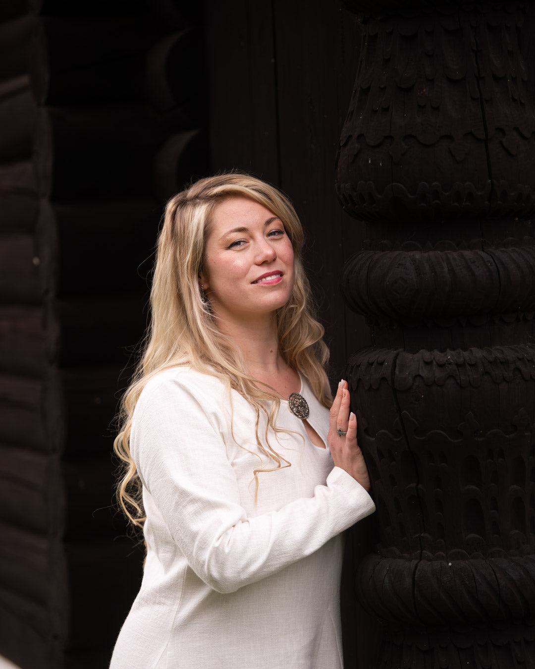 Frøya Viking Linen Dress