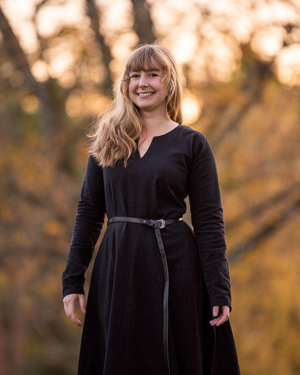 Frøya Viking Linen Dress