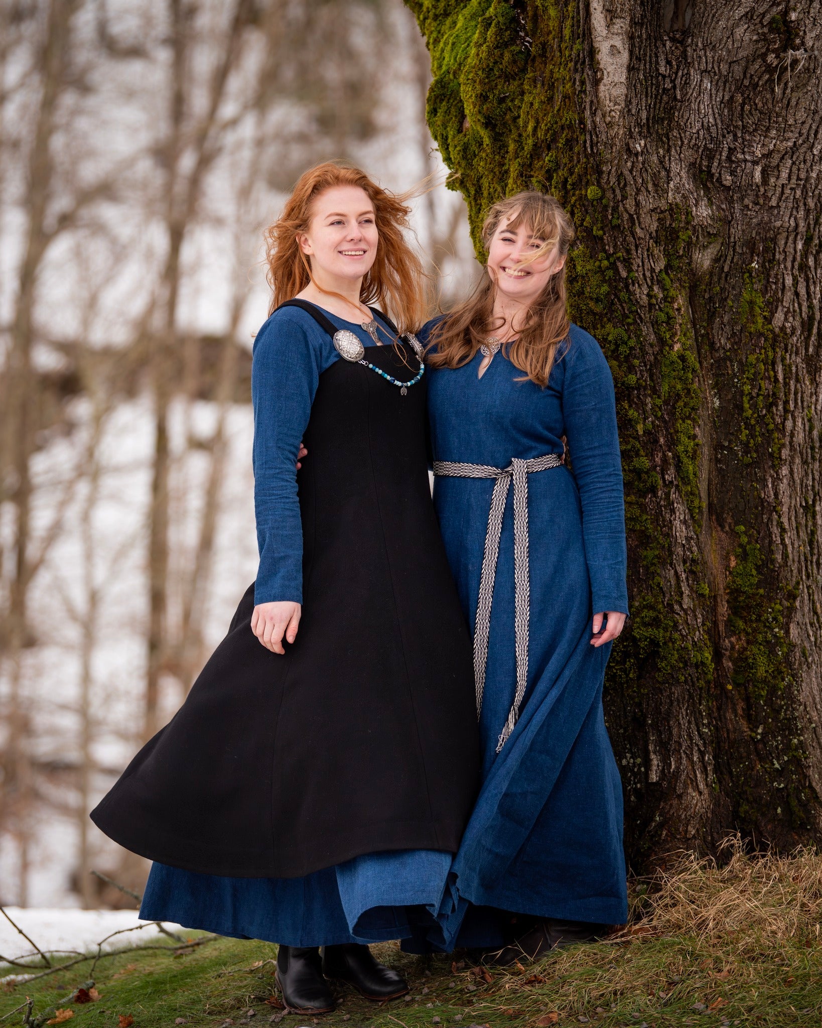 Frøya Viking Linen Dress