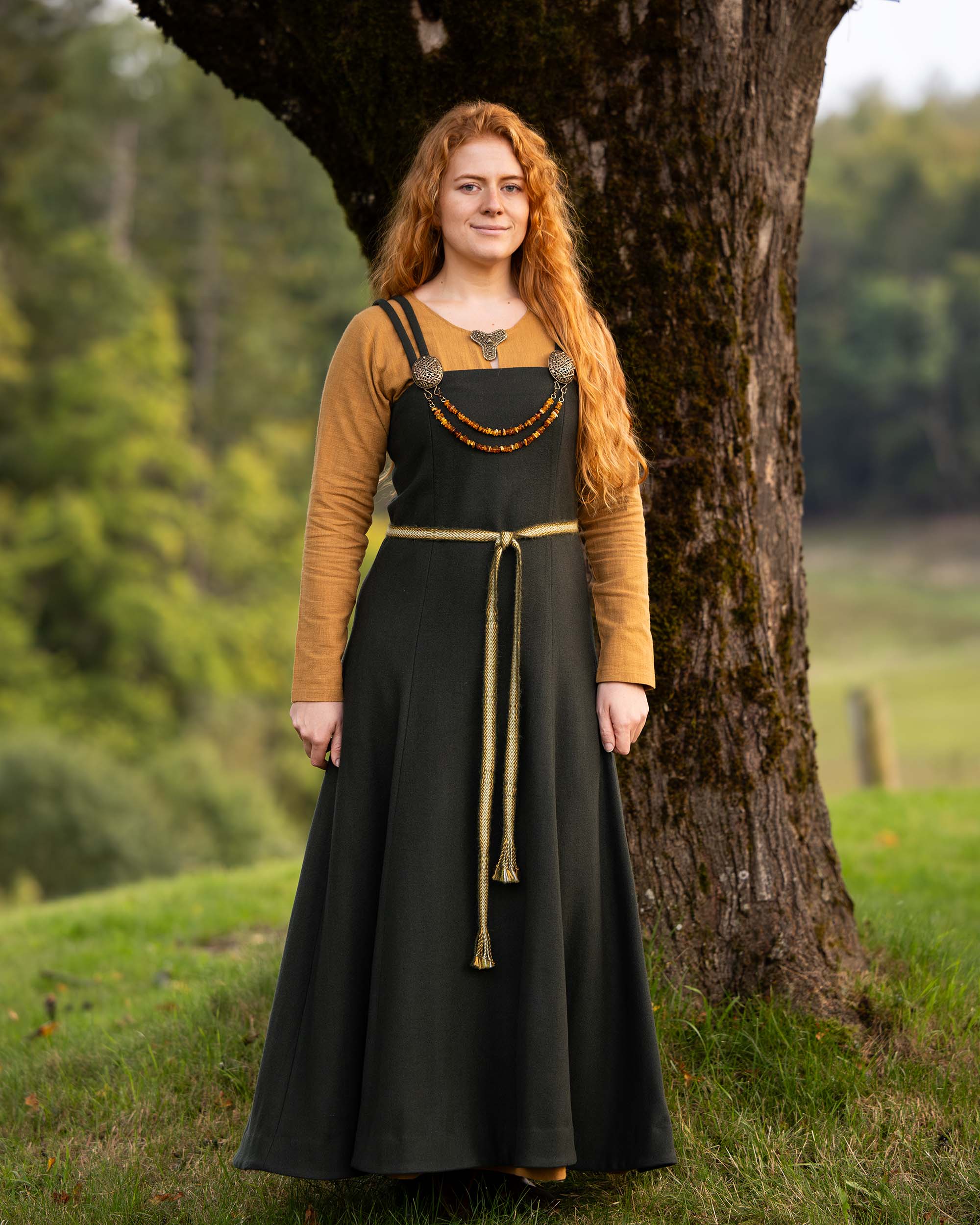 Frøya Viking Linen Dress