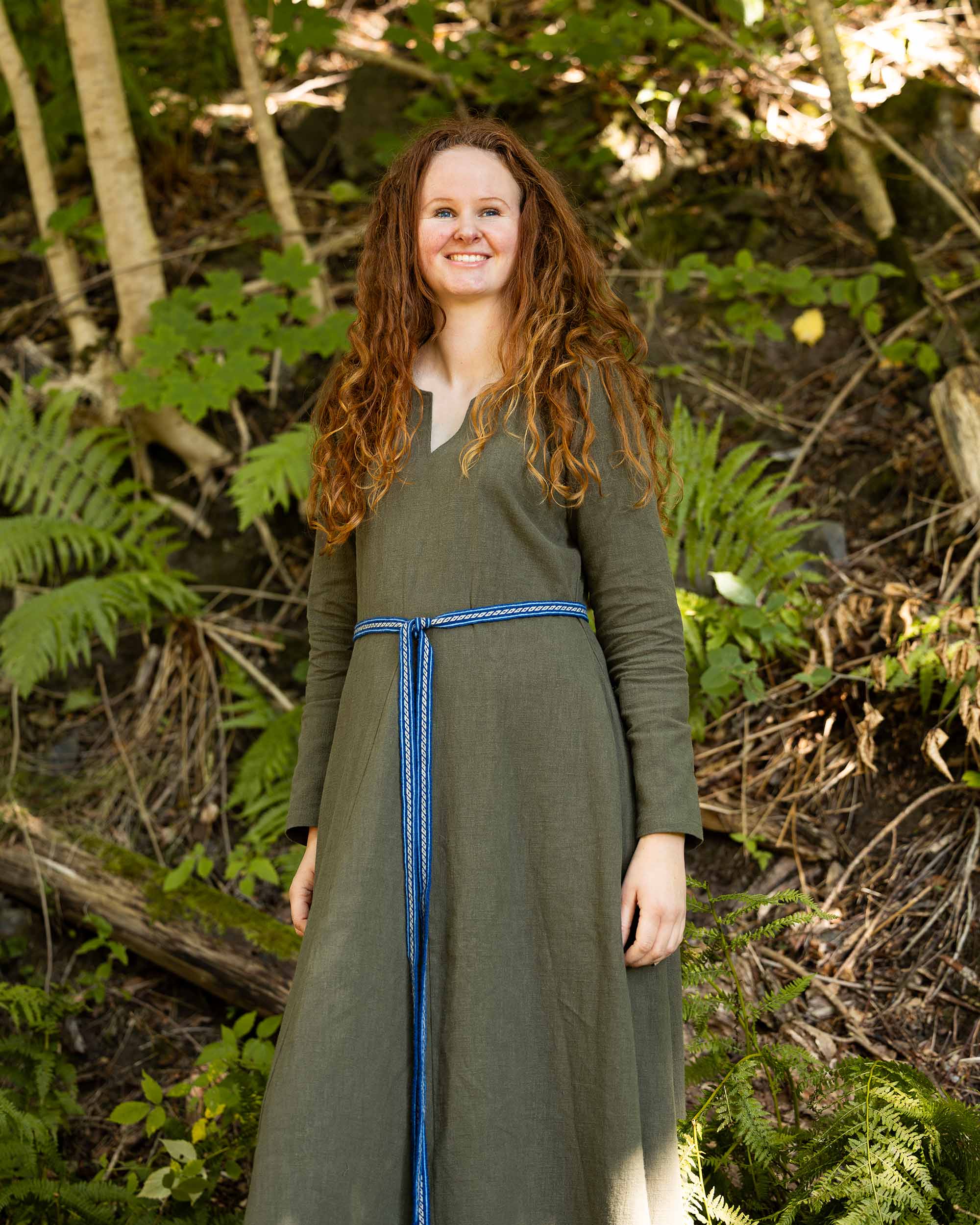 Frøya Viking Linen Dress