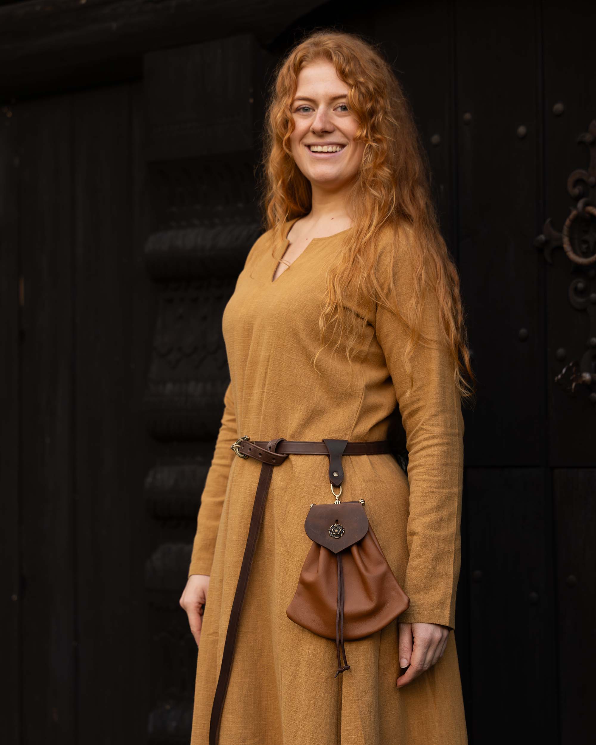 Frøya Viking Linen Dress