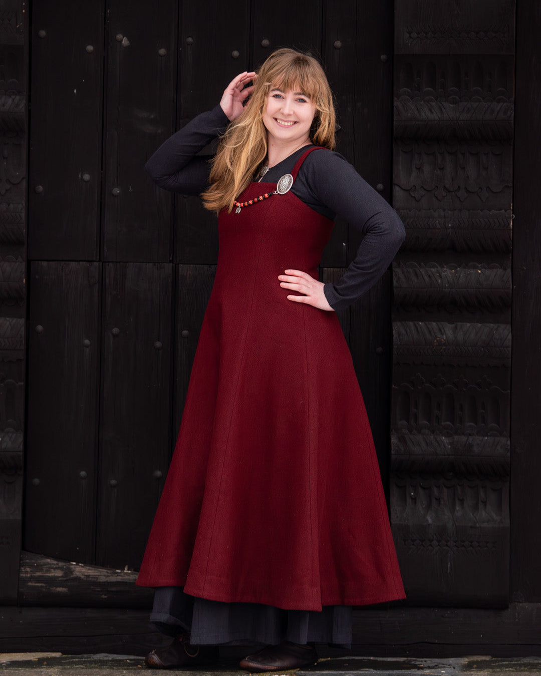 Frøya Viking Linen Dress