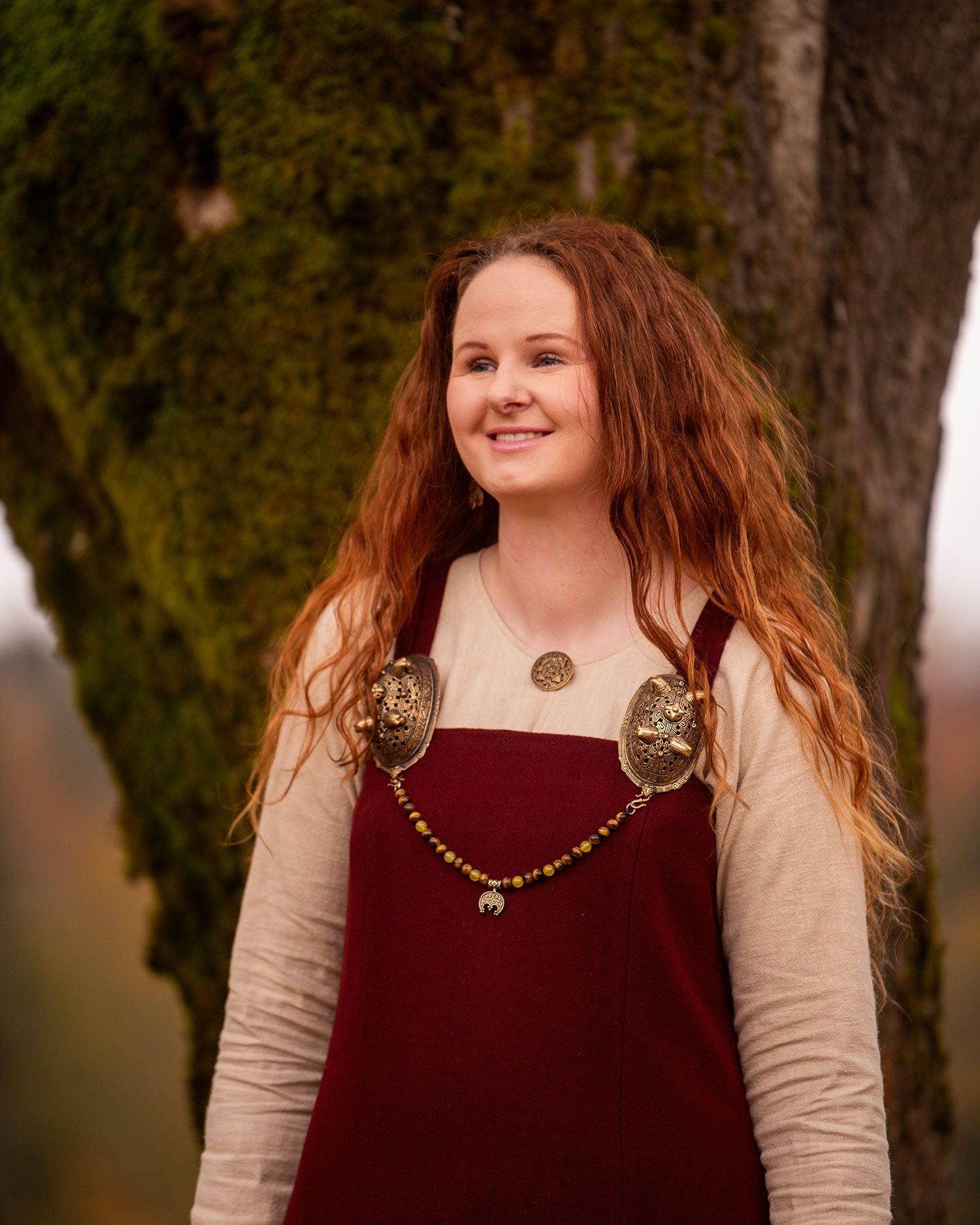 Frøya Viking Linen Dress