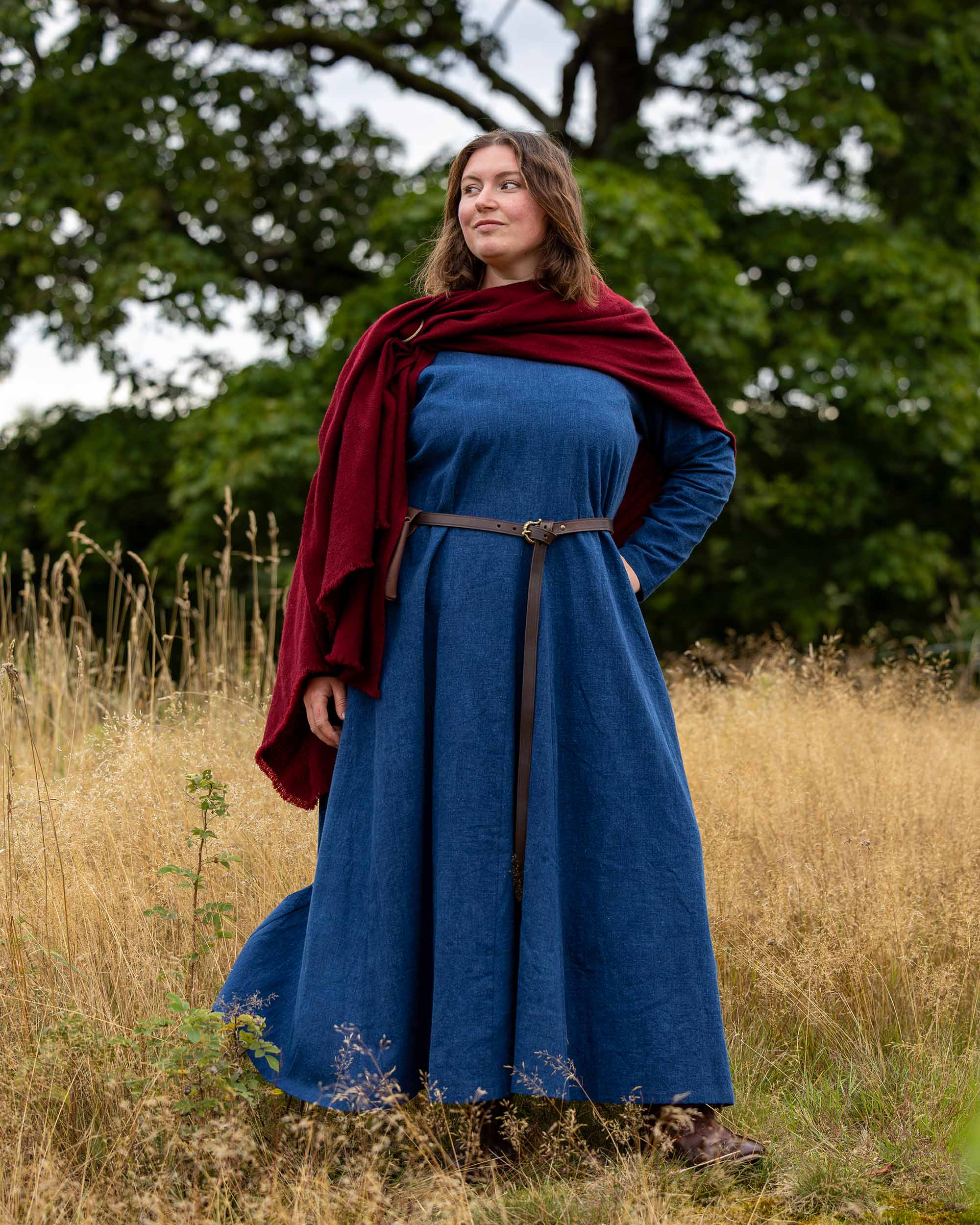 Frøya Viking Linen Dress