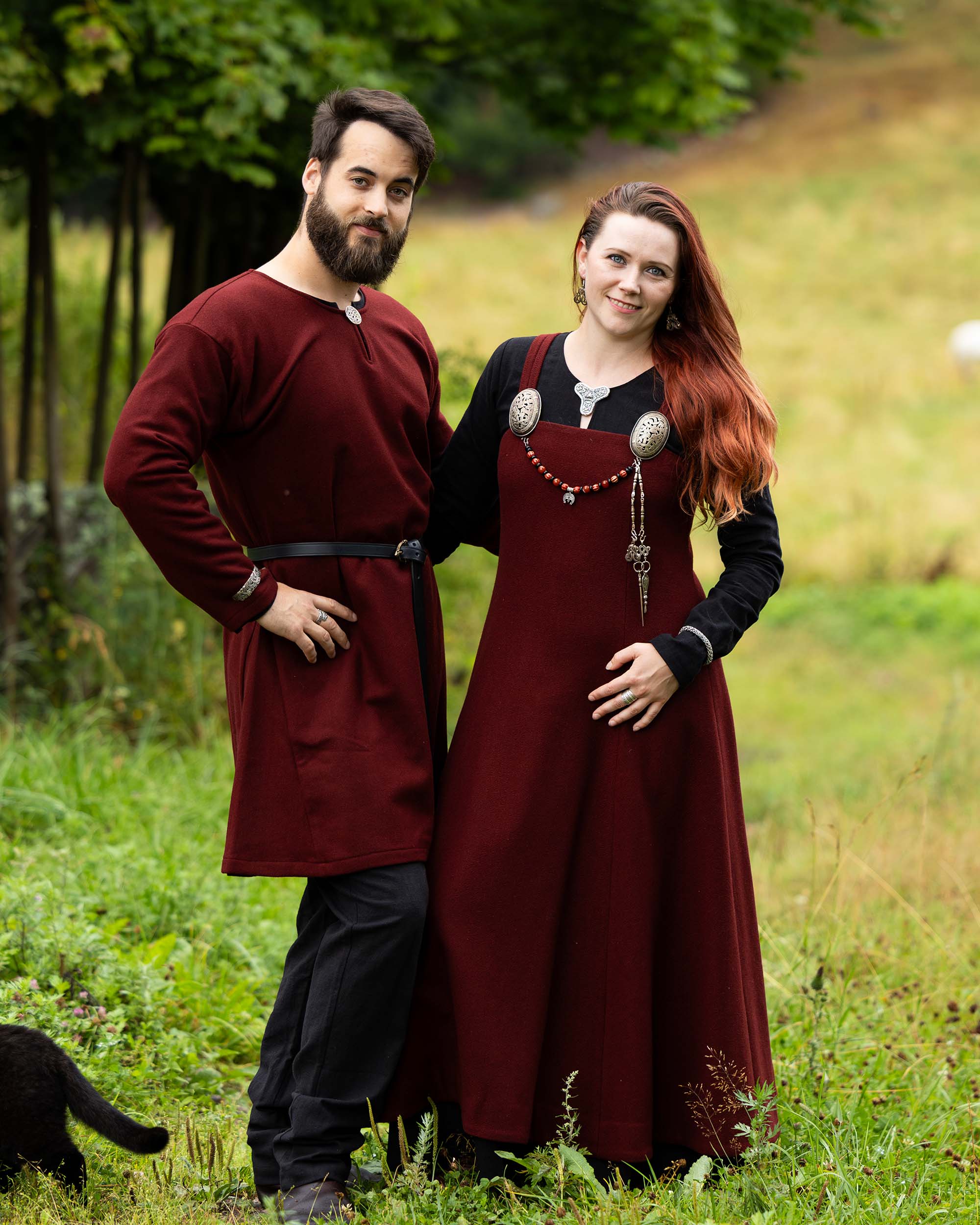 Frøya Viking Linen Dress