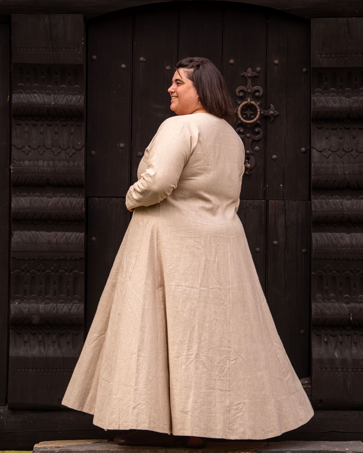 Frøya Viking Linen Dress