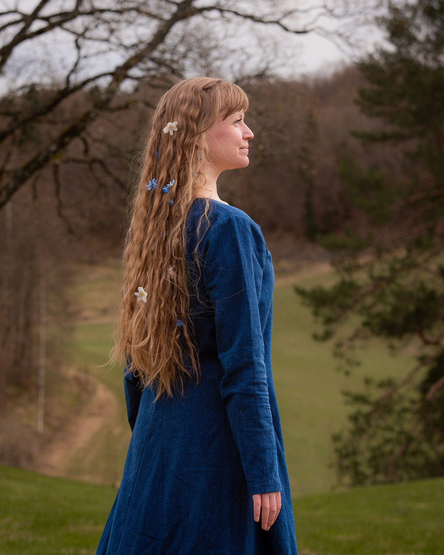 Frøya Viking Linen Dress