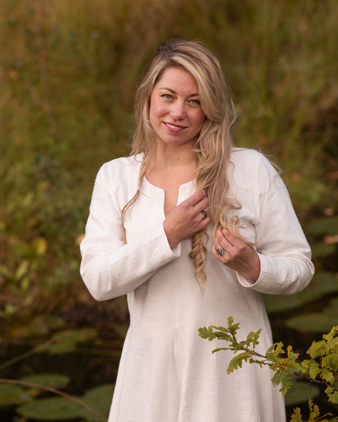 Frøya Viking Linen Dress