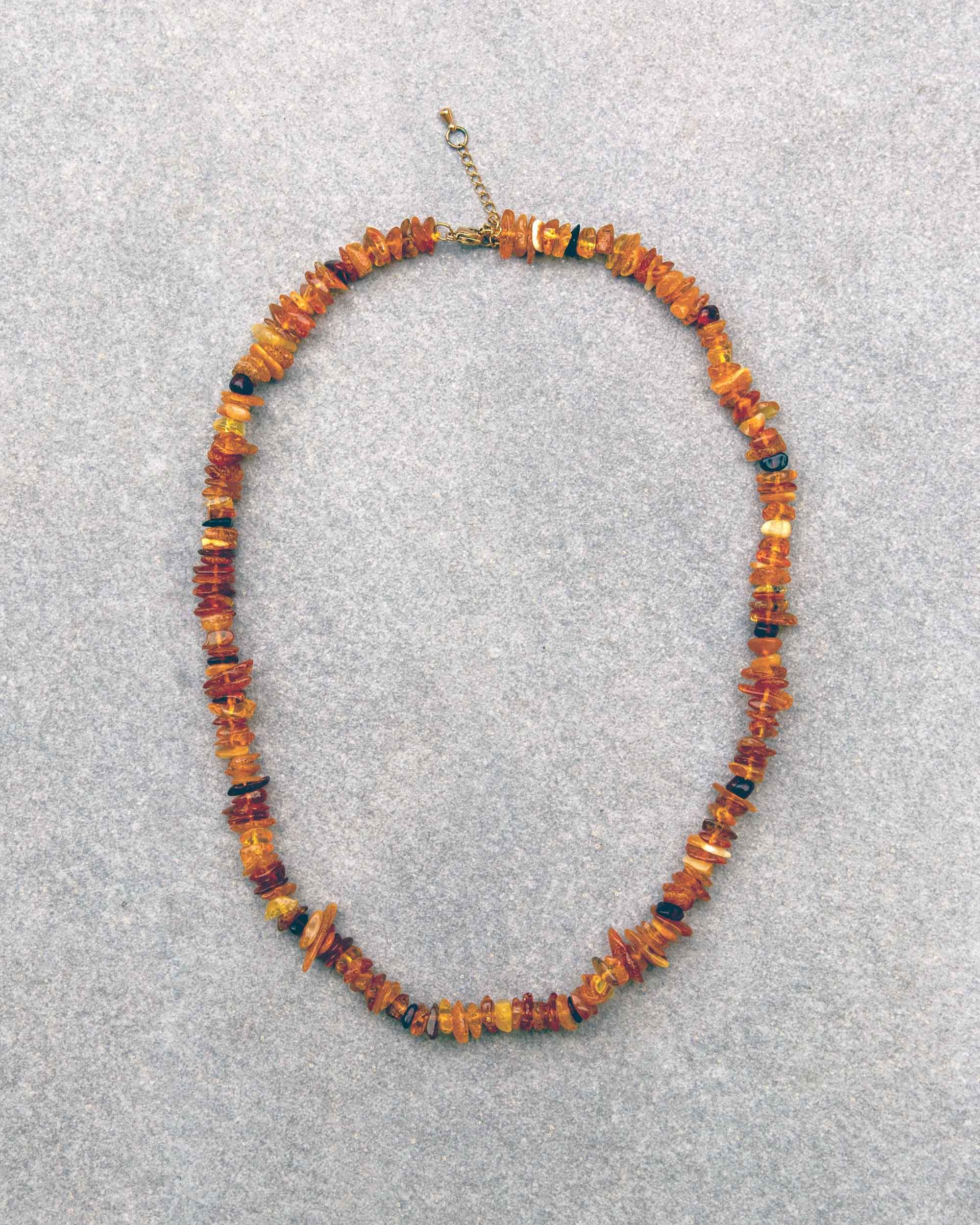 Amber Viking Necklace