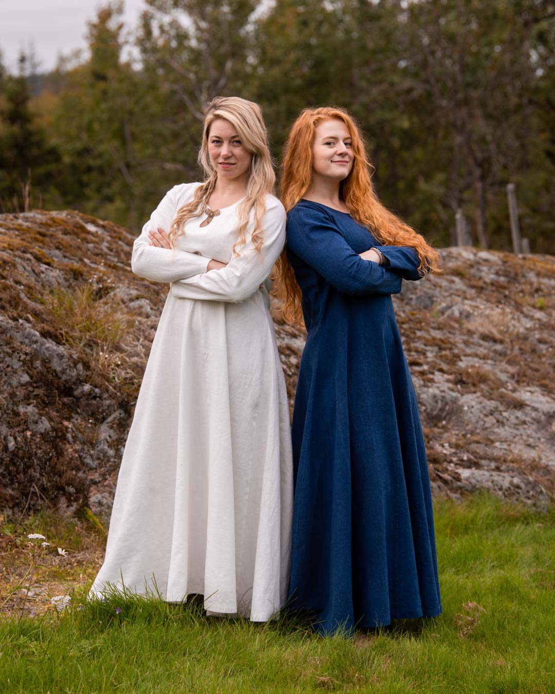Frøya Viking Linen Dress