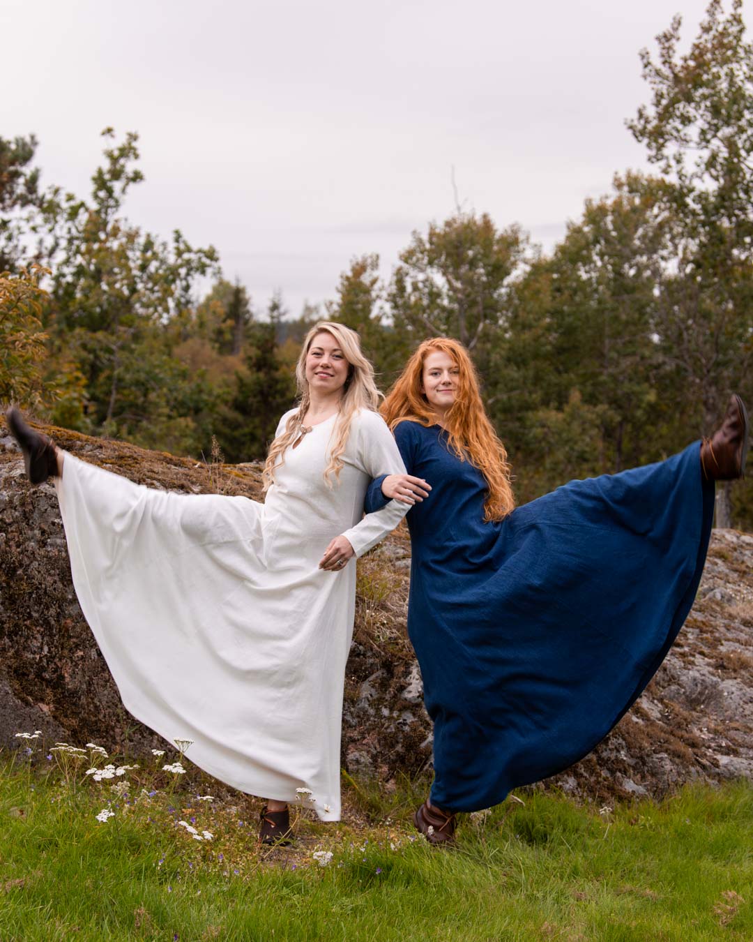 Frøya Viking Linen Dress
