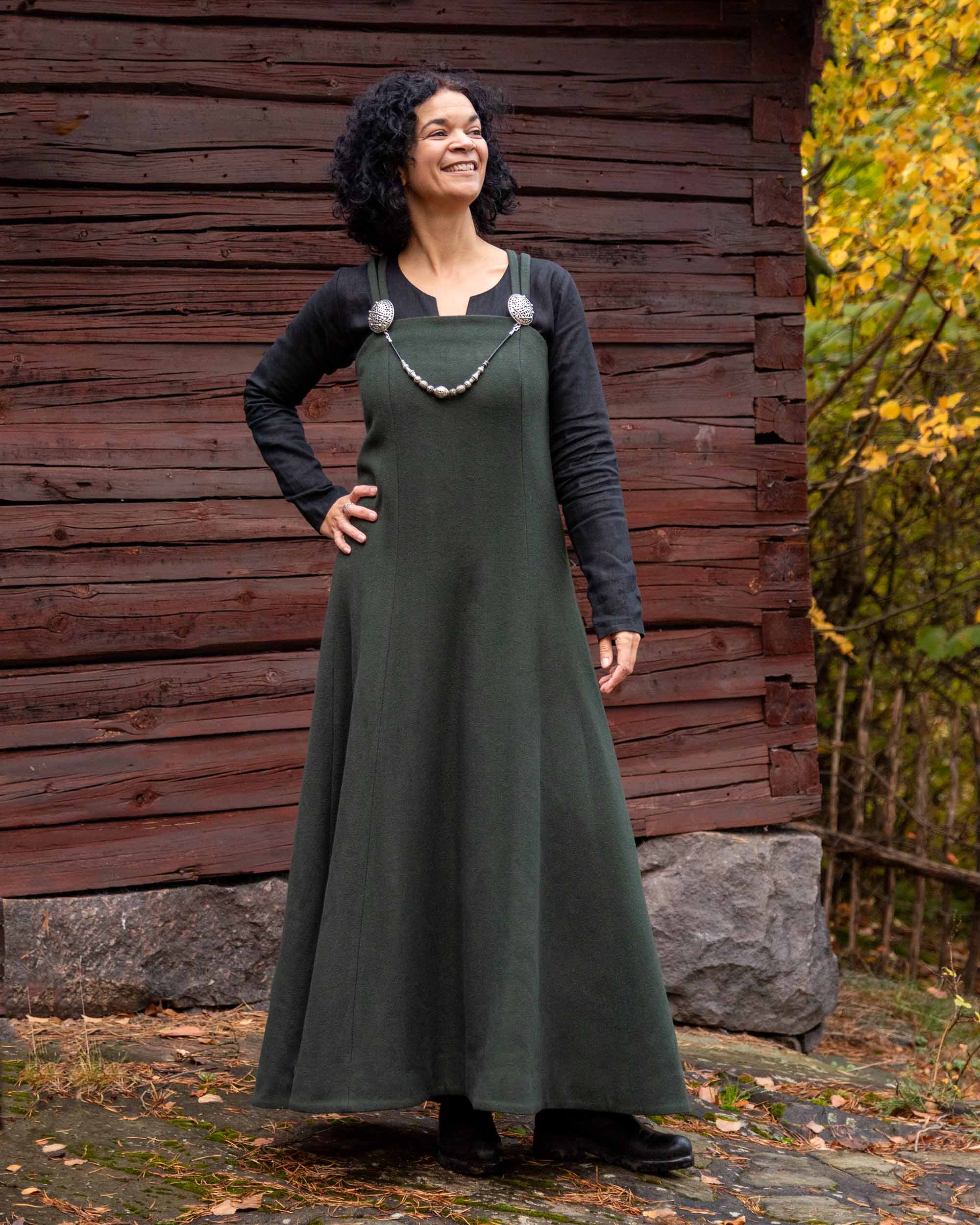 Frøya Viking Linen Dress